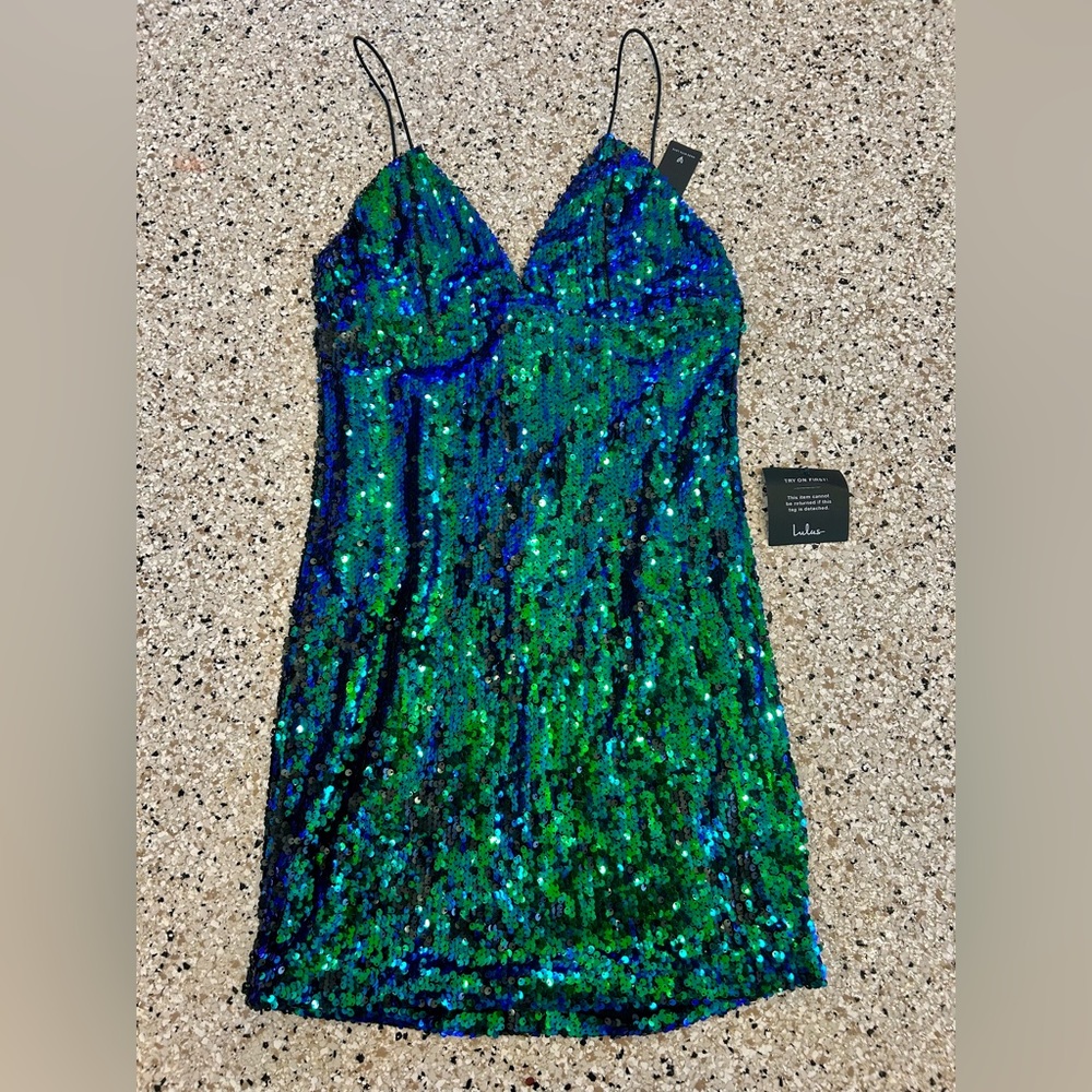 Lulu’s sequin dress